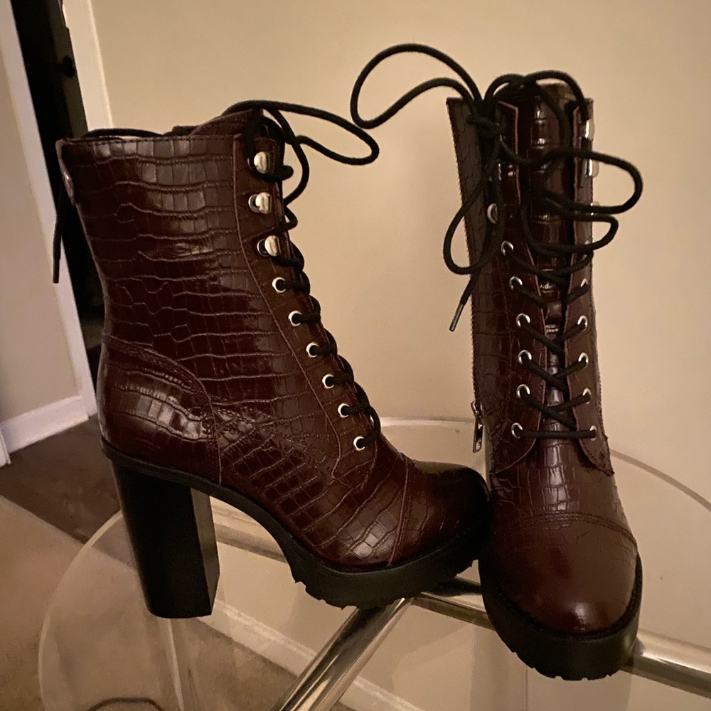 Steve Madden Combat Boots!!!